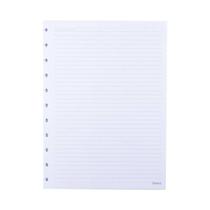Refil com 500 Folhas Pautadas Caderno G Disko Reposicionável