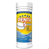 Refil com 7 tabletes de Cloro 200g HidroAll HCL Penta 5 em 1 1,4kg