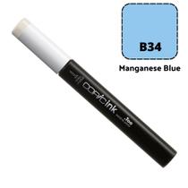 Refil Copic Ink Sketch Ciao Classic Wide Cor Manganese Blue Refil Copic Ink Sketch Ciao Classic Wide Cor Manganese Blue