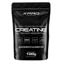 Refil Creatine Ultra Fast Absorption XPRO Nutrition 100g, suplemento de creatina indicado para esportes, Exercício Funcional, musculação, natação - X PRO