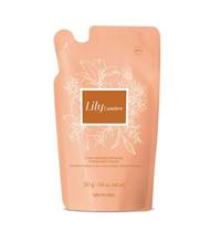Refil Creme Acetinado Hidratante Corporal Lily Lumière 250g