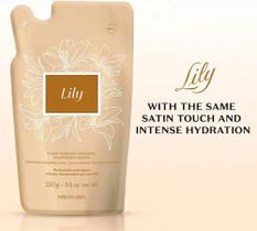 Refil creme acetinado lily lumiere- 250g - Perfumaria