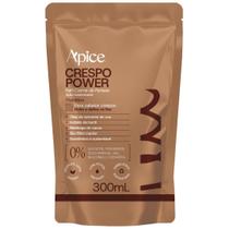 Refil Creme Pentear Apice Crespo Power Nutritivo Crespo Vegano Sem Sulfato No Poo Low Poo Apse 300ml Refil Creme Pentear Apice Crespo Power Nutritivo Crespo Vegano Sem Sulfato No Poo Low Poo Apse 300ml