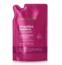Refil Creme Perfumado Nativa SPA Orquídea Lumière 350ml Oboticário Refil Creme Perfumado Nativa SPA Orquídea Lumière 350ml Oboticário