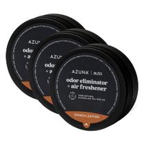 Refil de Aromatizador Automotivo Azuna Couro Espanhol 3 Unidades 56g Refil de Aromatizador Automotivo Azuna Couro Espanhol 3 Unidades 56g