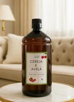 Refil de Aromatizador/Difusor Vanilla 1L toque de baunilha AROMA:CEREJA E AVELÃ