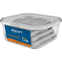 Refil de Borracha para Caneta Borracha Branca 9,8MM Pote com 24 Unidades