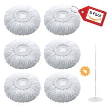 Refil de cabeça de esfregão BonusLife para esfregão giratório circular Refil de cabeça de esfregão BonusLife para esfregão giratório circular
