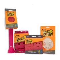 Refil de Cabeças para Vareta de Lava-Louças Scrub Daddy Scrub Mommy Rosa Refil de Cabeças para Vareta de Lava-Louças Scrub Daddy Scrub Mommy Rosa