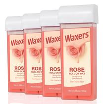 Refil de Cera Roll On Rose Waxers 4 Unidades 100g Refil de Cera Roll On Rose Waxers 4 Unidades 100g