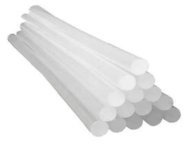 Refil de Cola Quente 11,2 mm x 30 cm. Grosso Pacote 500 g.