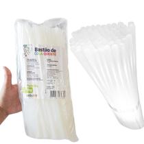 Refil de Cola Quente Bastão Fino Silicone 7,2 X 300 1kg Leoarte