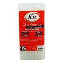 Refil de Cola Quente em Bastão Fino 1kg - Kit