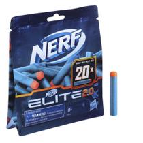 Refil de Dardos com 20 Nerf Elite 2.0 - Hasbro F0040