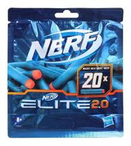 Refil De Dardos Nerf Elite 2.0 Pacote 20 Dardos F0040 Hasbro Refil De Dardos Nerf Elite 2.0 Pacote 20 Dardos F0040 Hasbro