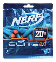 Refil De Dardos Nerf Elite 2.0 Pacote 20 Dardos F0040 Hasbro Refil De Dardos Nerf Elite 2.0 Pacote 20 Dardos F0040 Hasbro