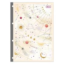 Refil de Fichário Caderno Argolado Tiliflex Universitário Magic 80 Folhas Tilibra Material Escolar Papelaria