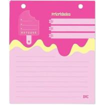 Refil De Fichas P/Mini Fichário-Dac-Coleção Hello-80 Folhas