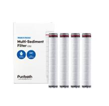 Refil de Filtro para Chuveiro Puribath 4 Unidades Redutor de Cloro