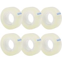 Refil de fita OWLKELA transparente 0,7 cm x 25 m 6 rolos