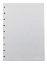 Refil de Folhas Grande - Caderno Inteligente - Pautado - Linhas Brancas 90g 50Fls