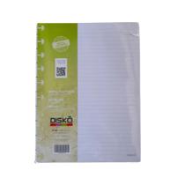 Refil de Folhas p/ Caderno de Disco 50 Fls RF22C062 - Disko Refil de Folhas p/ Caderno de Disco 50 Fls RF22C062 - Disko