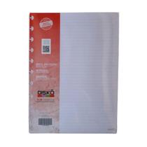 Refil de Folhas p/ Caderno Disco G 50Fls RF21C067 - Disko Refil de Folhas p/ Caderno Disco G 50Fls RF21C067 - Disko