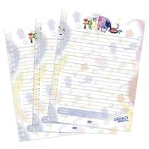 Refil de Folhas para Caderno Universitario Divertidamente C/ 48 Folhas DAC