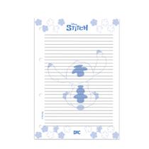 Refil de Folhas para Fichário Universitário Stitch
