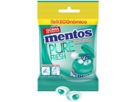 Refil de Gomas de Mascar Mentos Pure Fresh Wintergreen Sabor de Menta Verde 56g 28 Unidades