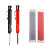 Refil De Lápis De Carpinteiro Sólido De 2.8mm 4pcs Marcador Mecânico Para Madeira Refil De Lápis De Carpinteiro Sólido De 2.8mm 4pcs Marcador Mecânico Para Madeira