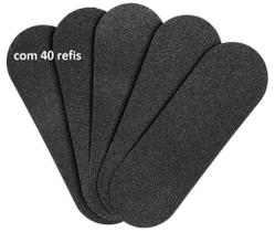 Refil de lixa para pes vertix nail care 2 pct c/20un