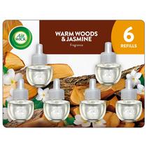 Refil de óleo para difusor elétrico Air Wick 6 unidades Warm Woods & Jasmine Refil de óleo para difusor elétrico Air Wick 6 unidades Warm Woods & Jasmine