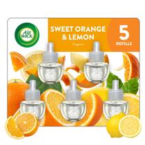 Refil de óleo perfumado Air Wick Sweet Orange & Lemon 5x30ml Refil de óleo perfumado Air Wick Sweet Orange & Lemon 5x30ml