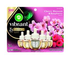 Refil de óleo perfumado Air Wick Vibrant Cherry Blossom, 5 ml, pacote com 5