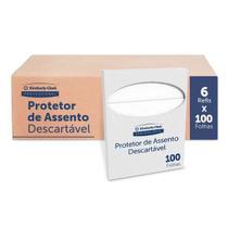 Refil de Protetor de Assento - Kimberly Clark Embalagem com 6 unidades de 100 folhas cada 30203545