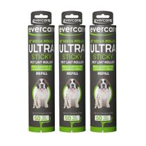 Refil de rolo Lint Evercare Pet Mega multiuso x3 Refil de rolo Lint Evercare Pet Mega multiuso x3