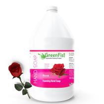 Refil de sabonete espumante para mãos GreenFist Rose Scent 3,8 L (1 galão)