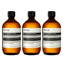 Refil de Sabonete Líquido Corporal Aesop Folha de Gerânio Cítrico 500ml x3