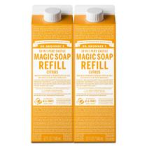Refil de sabonete líquido Dr. Bronner's Magic Soap-Pure-Castile