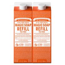 Refil de sabonete líquido Dr. Bronner's Magic Soap-Pure-Castile