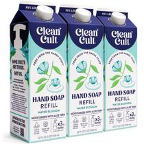 Refil de sabonete líquido para mãos Cleancult Water Blossom 960mlX3