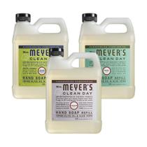 Refil de sabonete líquido para mãos, pacote de variedades Mrs. MEYER'S CLEAN DAY