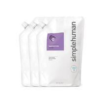 Refil de sabonete líquido para mãos simplehuman Lavender 1L (pacote com 3)