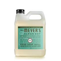 Refil de Sabonete para Mãos Mrs. Meyer's Clean Day - Basil - 1L