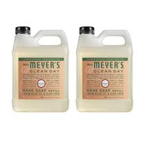 Refil de sabonete para mãos Mrs. Meyer's Geranium 1L (pacote com 2) Refil de sabonete para mãos Mrs. Meyer's Geranium 1L (pacote com 2)