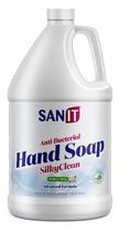 Refil de sabonete para mãos Sanit Silky Clean Antibacteriano 3.78L Refil de sabonete para mãos Sanit Silky Clean Antibacteriano 3.78L