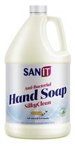 Refil de sabonete para mãos Sanit Silky Clean Antibacteriano 3.78L Refil de sabonete para mãos Sanit Silky Clean Antibacteriano 3.78L