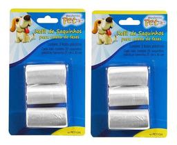Refil De Saquinhos Para Coleta De Fezes 120 Unidades 27x30cm Western