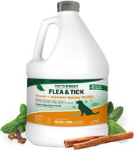 Refil de spray Vet's Best Flea Tick Yard 2830 ml natural Refil de spray Vet's Best Flea Tick Yard 2830 ml natural